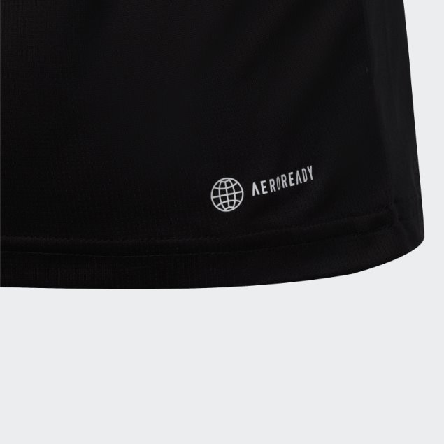 Camiseta Adidas Essentials Aeroready Regular Fit Logo Negro