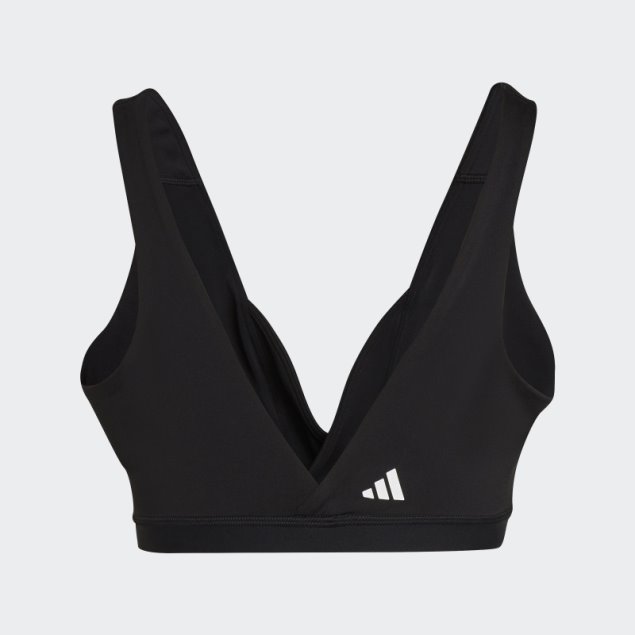 Sujetador De Lactancia Adidas Yoga Essentials Studio Light-support Negro