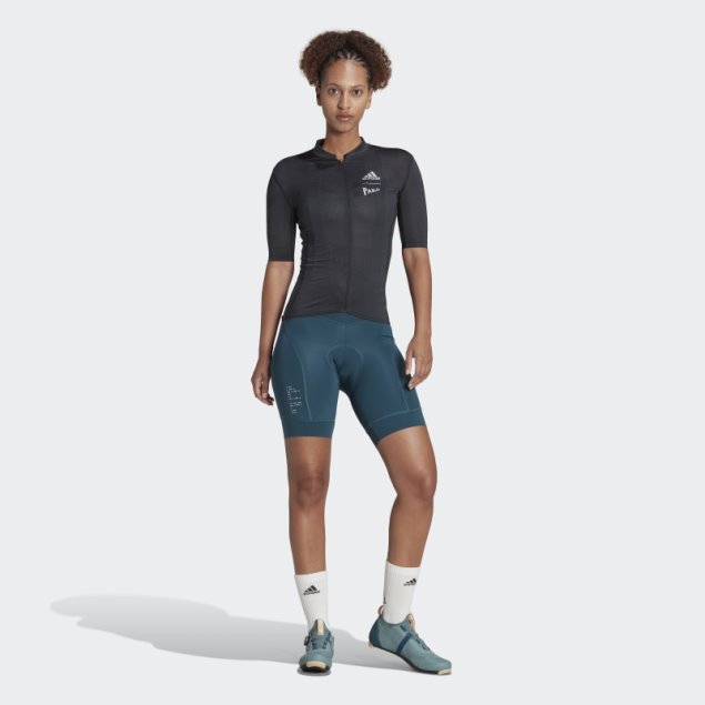 Culotte Con Tirantes De Ciclismo Acolchado The Parley Verde Adidas