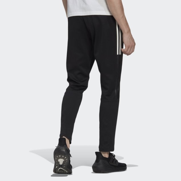 Adidas Joggers Negros Con 3 Rayas