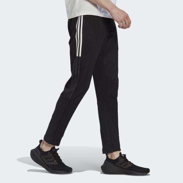 Adidas Joggers Negros Con 3 Rayas