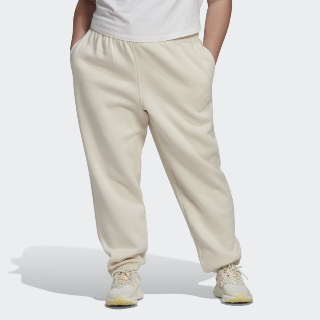 Pantalones Adidas Essentials Adicolor Blancos (tallas Grandes)