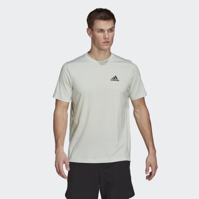Camiseta Verde Aeroready Diseñada Para Moverse Feelready Sport Adidas