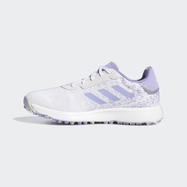 Elegante Gris Adidas Juniors' S2g Zapatos De Golf Sin Clavos