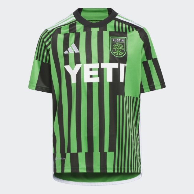 Camiseta Adidas Austin Fc 23/24 Primera Equipación Verde