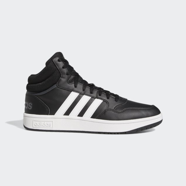 Hoops 3.0 Mid Classic Vintage Zapatos Adidas Negro