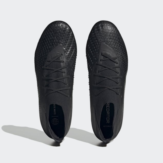 Adidas Predator Precision.1 Tacos De Fútbol Para Terreno Firme Negro