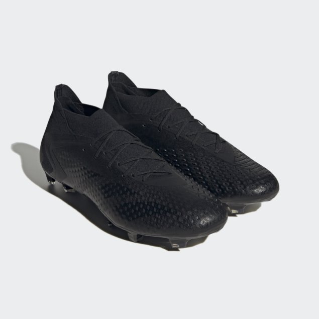 Adidas Predator Precision.1 Tacos De Fútbol Para Terreno Firme Negro