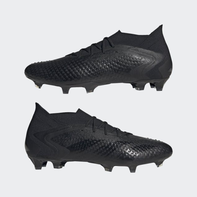 Adidas Predator Precision.1 Tacos De Fútbol Para Terreno Firme Negro