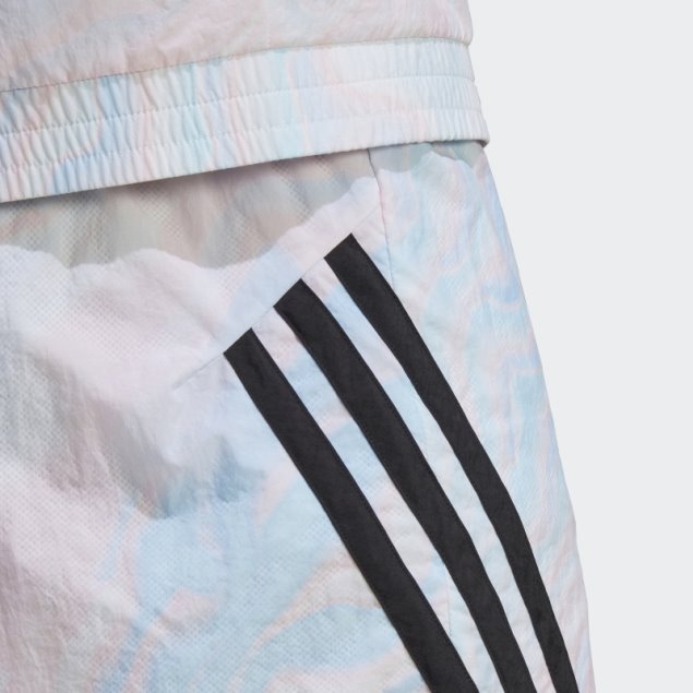 Shorts Blancos Con Estampado De íconos Del Futuro Adidas