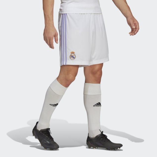 Pantalón Corto Blanco Real Madrid 22/23 Primera Equipación Adidas