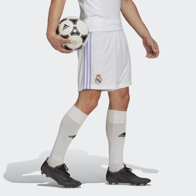Pantalón Corto Blanco Real Madrid 22/23 Primera Equipación Adidas