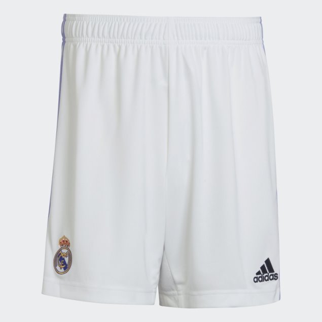 Pantalón Corto Blanco Real Madrid 22/23 Primera Equipación Adidas