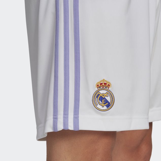 Pantalón Corto Blanco Real Madrid 22/23 Primera Equipación Adidas