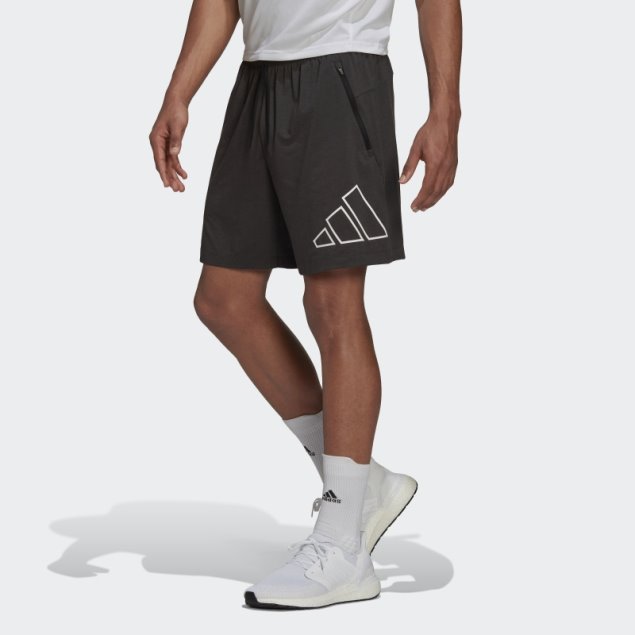 Adidas Pantalones Cortos De Entrenamiento Con 3 Barras De Iconos De Tren