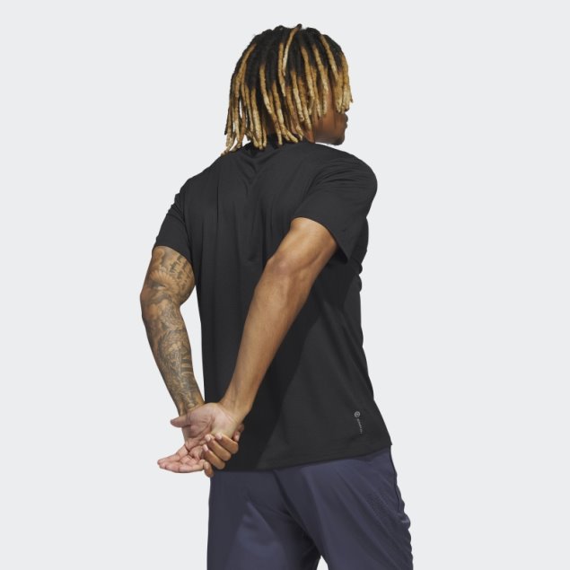 Camiseta De Entrenamiento Adidas Negra Hiit