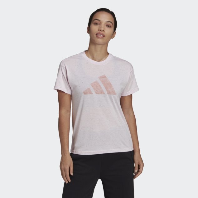 Camiseta Adidas Future Hot Icons Winners 3.0 Rosa Mel