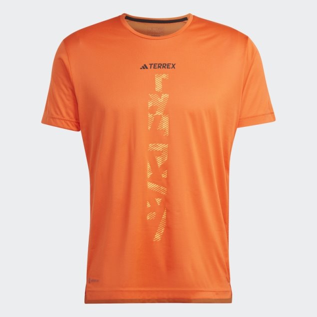 Camiseta Adidas Terrex Agravic Trail Running Naranja