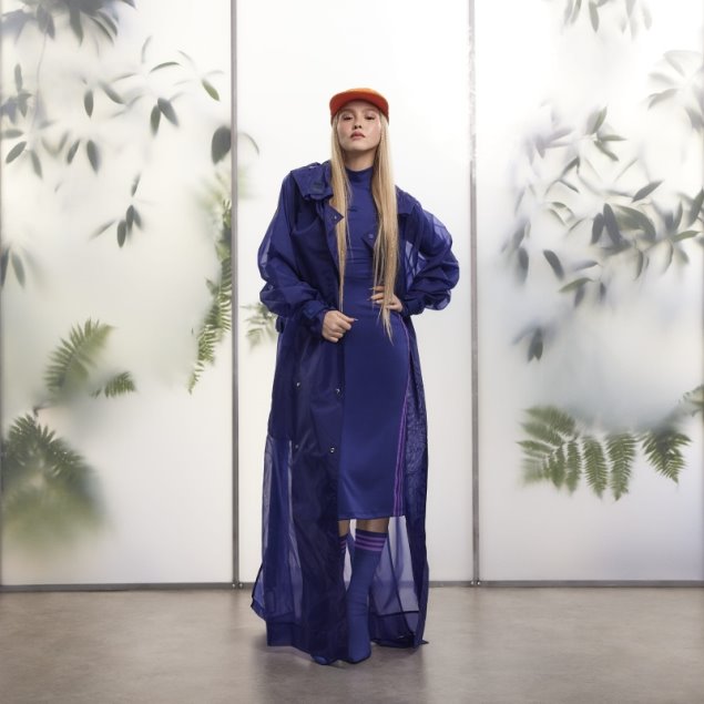 Chaqueta De Organza Adidas (todos Los Géneros) índigo