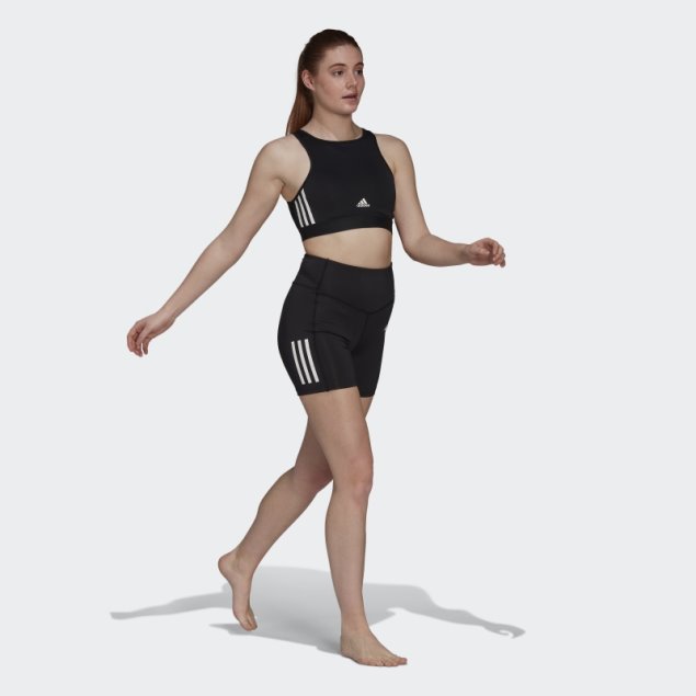 Sujetador De Entrenamiento De Sujeción Ligera Hyperglam AeroReady Negro Adidas