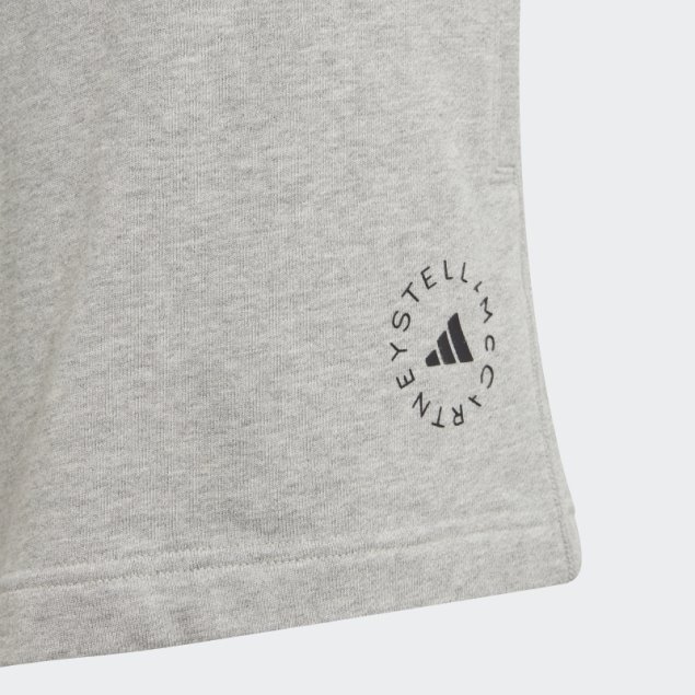 Gris Medio Moda Adidas By Stella Mccartney Truecasuals Terry Corto