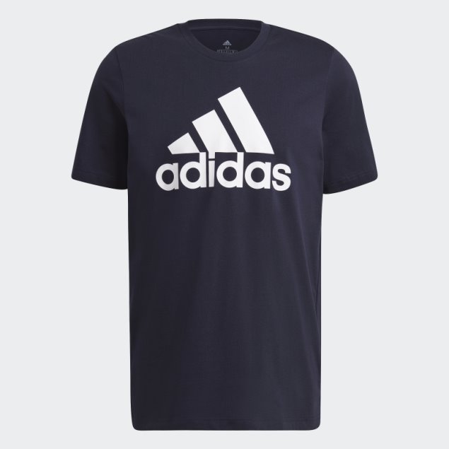 Camiseta Adidas Essentials Big Logo Blanco Moda
