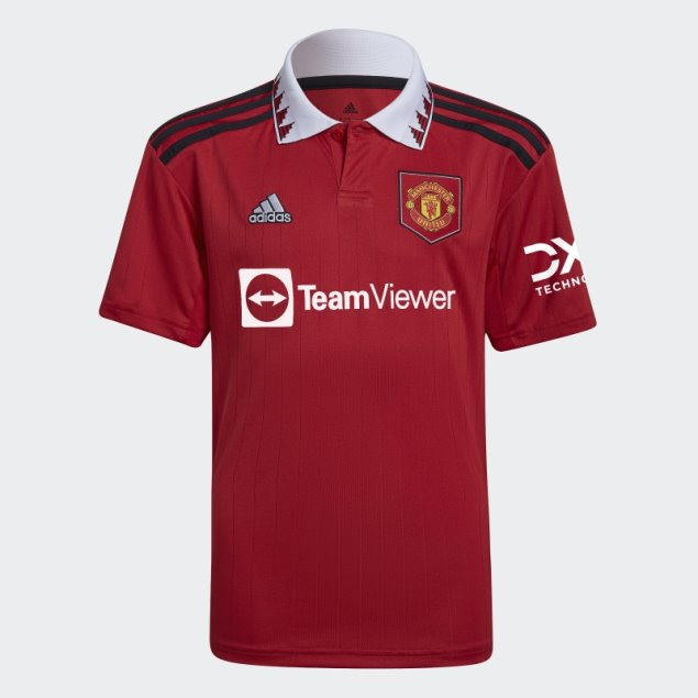 Camiseta Primera Equipación Manchester United 22/23 Adidas Real Red
