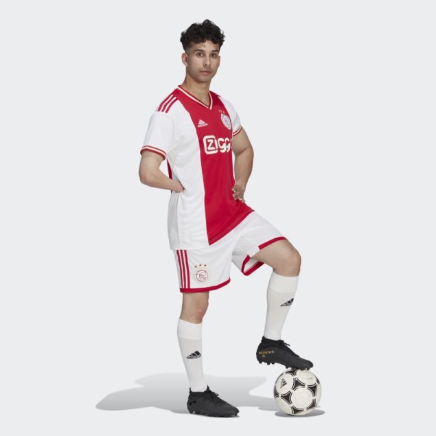 Pantalón Corto Primera Equipación Ajax Amsterdam 22/23 Adidas Blanco
