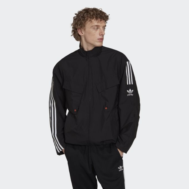 Chaqueta Adicolor Parley Track Negro Adidas