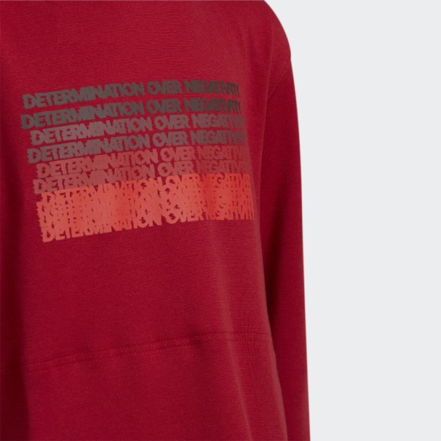 Victoria Roja Donovan Mitchell D.o.n. Número 4 Sudadera Con Capucha Adidas