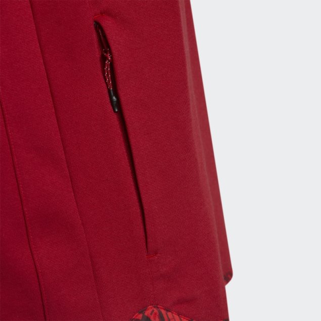 Victoria Roja Donovan Mitchell D.o.n. Número 4 Sudadera Con Capucha Adidas