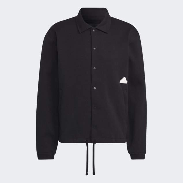 Chaqueta Entrenador Negra Adidas