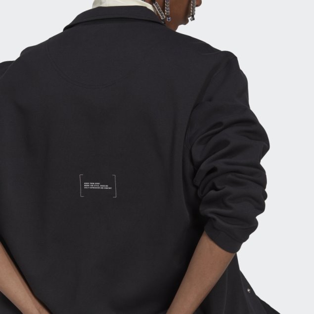 Chaqueta Entrenador Negra Adidas