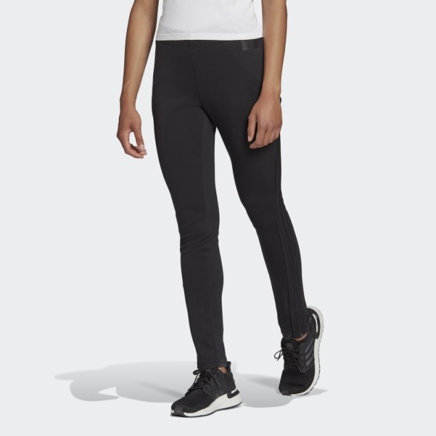 Pantalones Ajustados Negros De Adidas Sportswear Future Icons Con 3 Rayas