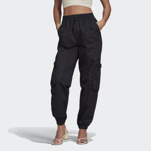 Pantalon Cargo Sarga Adidas Negro