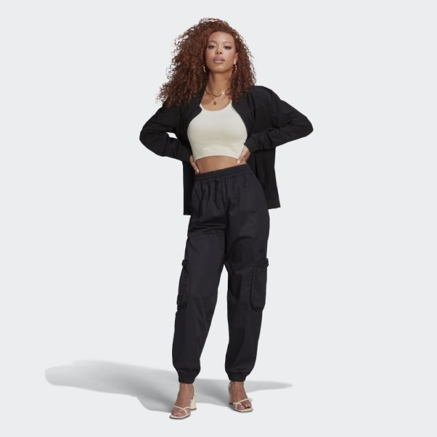 Pantalon Cargo Sarga Adidas Negro