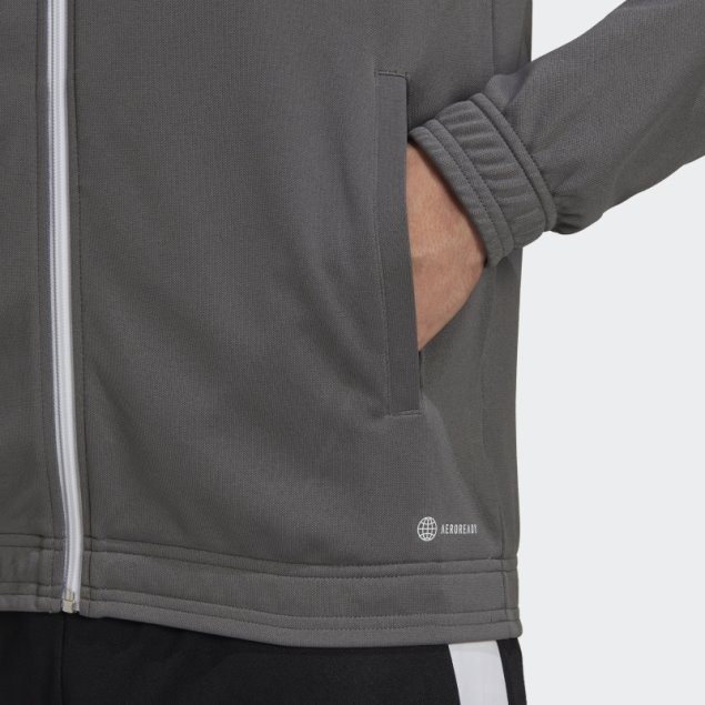 Sudadera Gris Entrada 22 Adidas