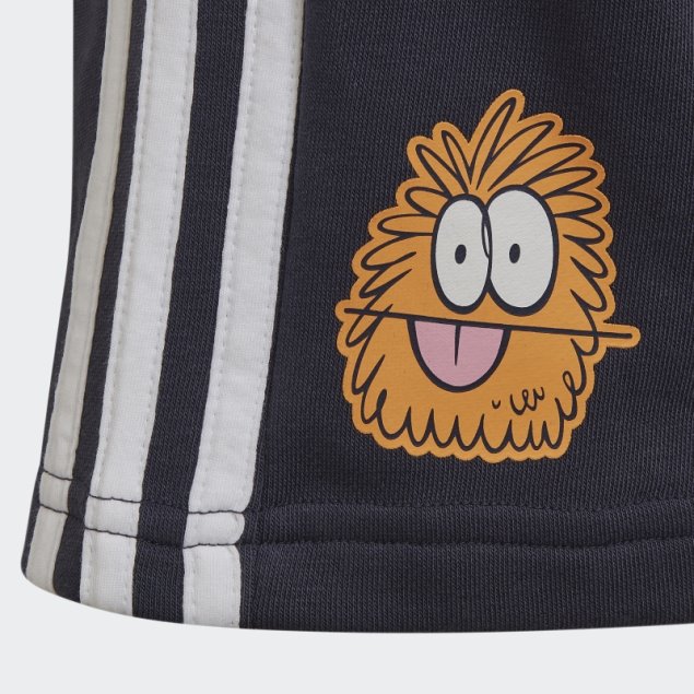 Pantalones Cortos Adidas Originals X Kevin Lyons Caliente Azul Marino