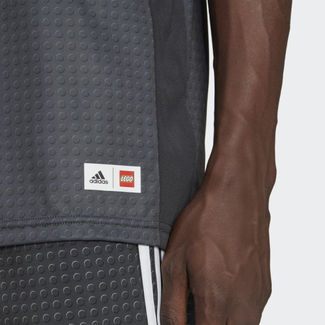 Camiseta De Visitante Adidas Tiro X Lego Carbono Caliente