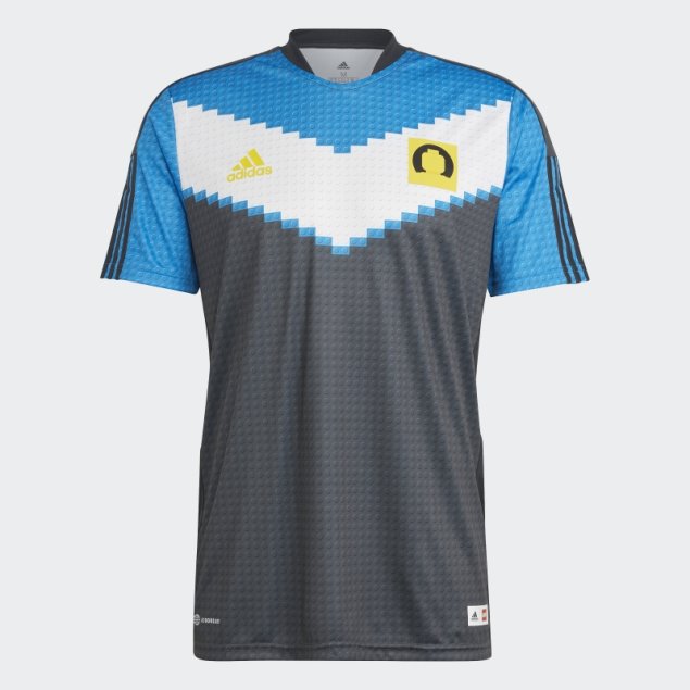 Camiseta De Visitante Adidas Tiro X Lego Carbono Caliente