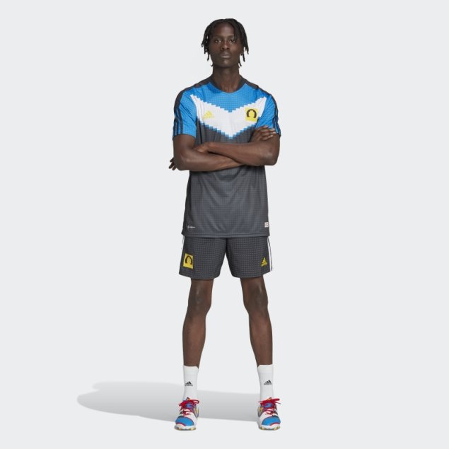 Camiseta De Visitante Adidas Tiro X Lego Carbono Caliente