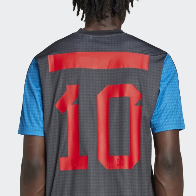 Camiseta De Visitante Adidas Tiro X Lego Carbono Caliente