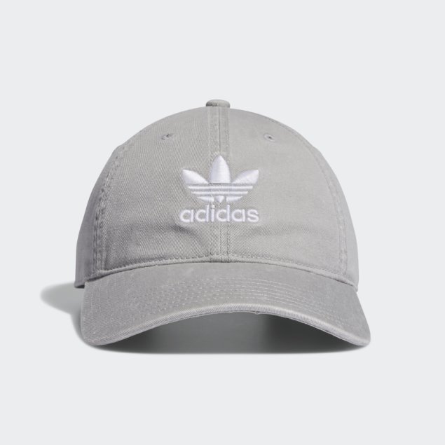 Gorra Adidas Con Tira Trasera Holgada Piedra