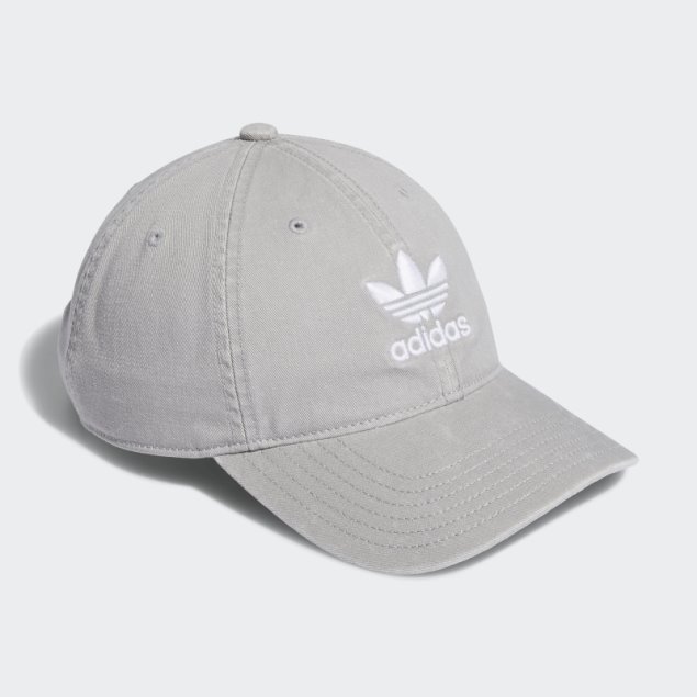 Gorra Adidas Con Tira Trasera Holgada Piedra
