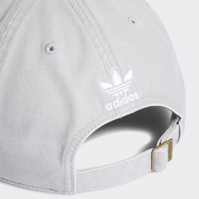 Gorra Adidas Con Tira Trasera Holgada Piedra