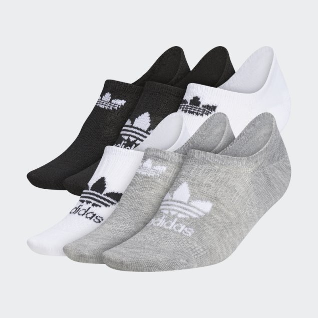 Calcetines Adidas Classic Superlite Super-no-show Gris 6 Pares