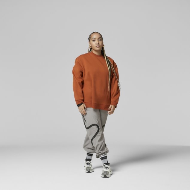 Sudadera Adidas By Stella Mccartney Sc Ladrillo Quemado