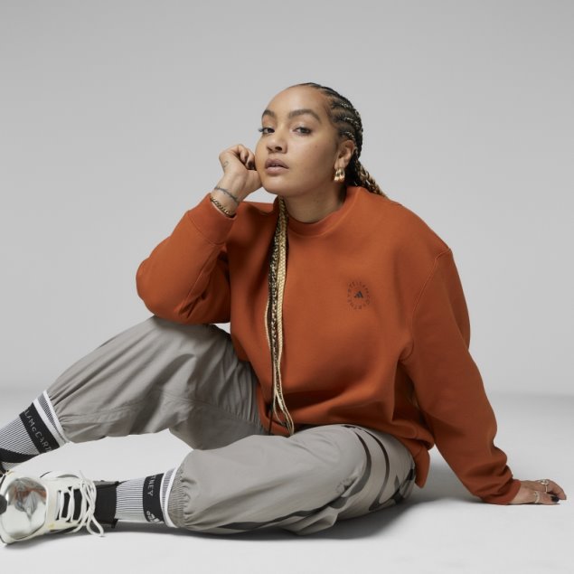 Sudadera Adidas By Stella Mccartney Sc Ladrillo Quemado