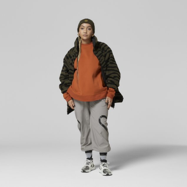 Sudadera Adidas By Stella Mccartney Sc Ladrillo Quemado