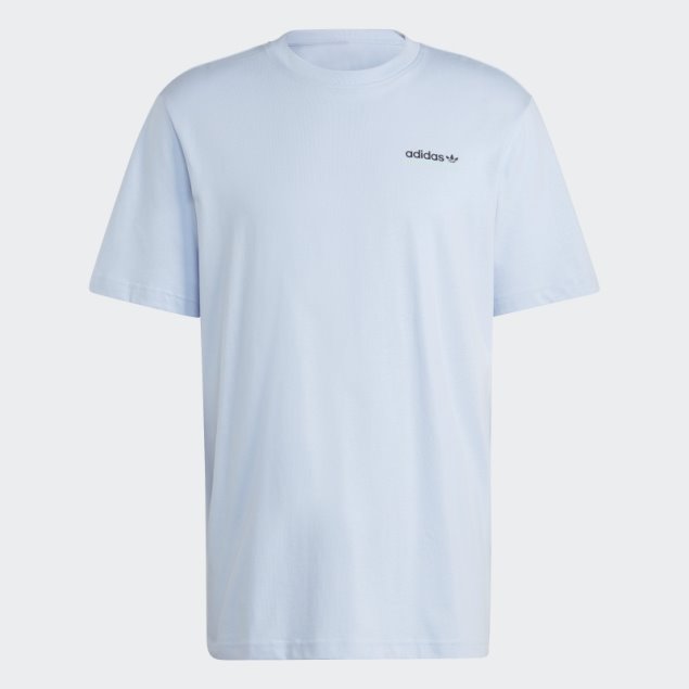 Adidas Adventure Mountain Back Tee Azul Amanecer Moda
